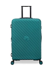 IT Luggage Medium Green Pleating Suitcase - Image 1 of 7