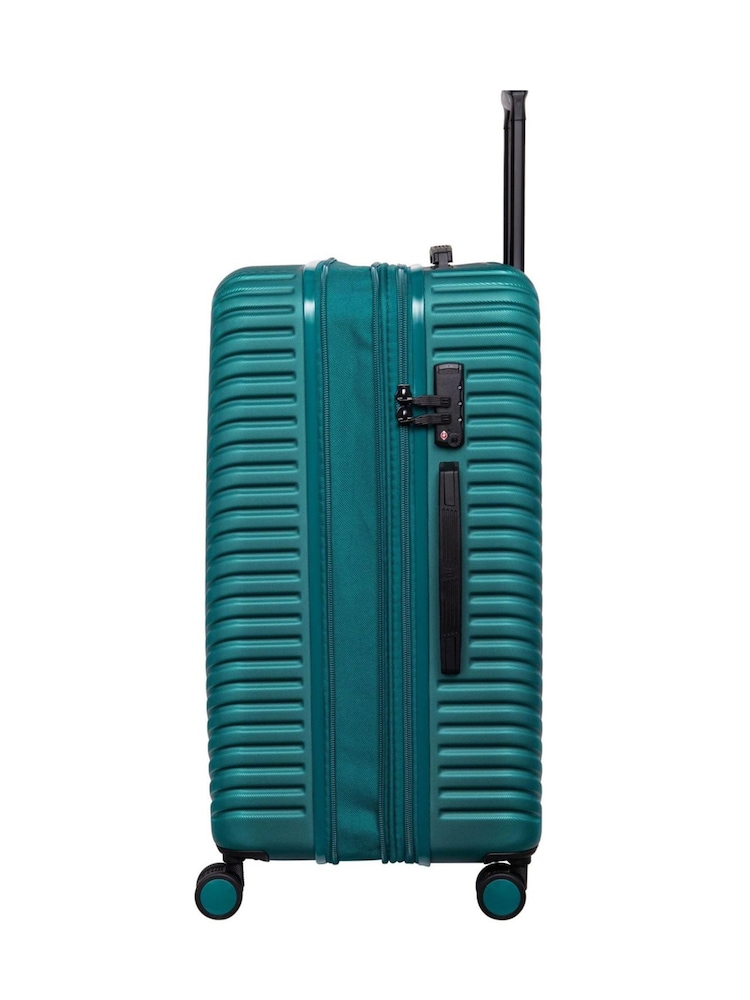 IT Luggage Medium Green Pleating Suitcase - Image 2 of 7