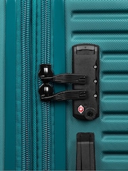 IT Luggage Medium Green Pleating Suitcase - Image 6 of 7