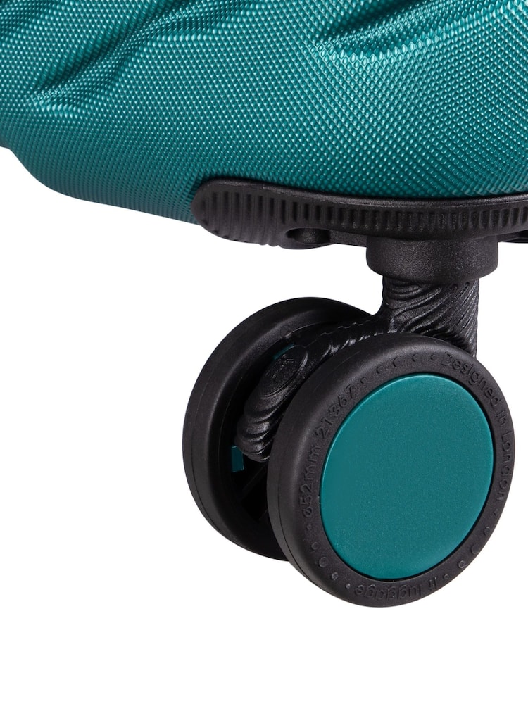 IT Luggage Medium Green Pleating Suitcase - Image 7 of 7