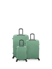 IT Luggage Green Traversed Hedge Suitcase Set 3 Piece - Image 1 of 11