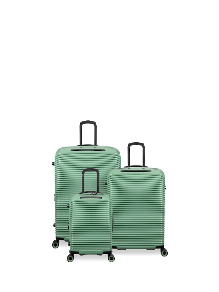 IT Luggage Green Traversed Hedge Suitcase Set 3 Piece - Image 1 of 11