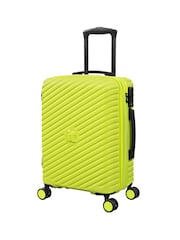 IT Luggage Green Pleating Lime Punch Cabin Suitcase - Image 3 of 8