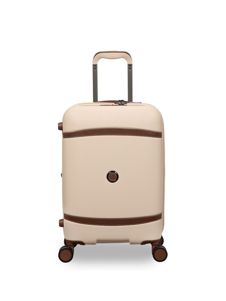 IT Luggage Cream Extravagant Cabin Suitcase - Image 1 of 8