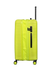 IT Luggage Medium Green Pleating Punch Suitcase - Image 2 of 8