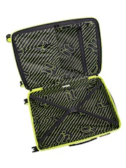 IT Luggage Medium Green Pleating Punch Suitcase - Image 6 of 8