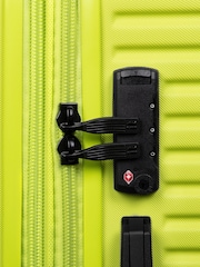 IT Luggage Medium Green Pleating Punch Suitcase - Image 8 of 8