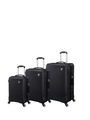 IT Luggage Recline Black Suitcases Set 3 Piece - Image 1 of 9