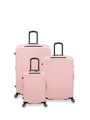 IT Luggage Metallic Traversed Suitcases Set 3 Piece - Image 1 of 11