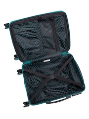 IT Luggage Green Pleating Cabin Suitcases - Image 6 of 8
