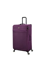 IT Luggage Large Purple Circulator Suitcase - Image 2 of 8