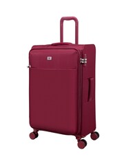 IT Luggage Medium Red Lustrous Luxe French Port Suitcase - Image 2 of 8
