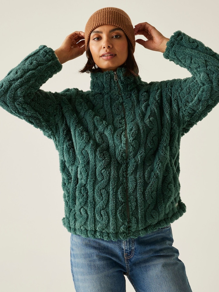Regatta Green Alaiya Fluffy Fleece - Image 1 of 8