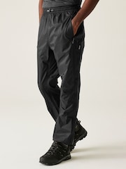 Regatta Black Active Waterproof Overtrousers - Image 1 of 7