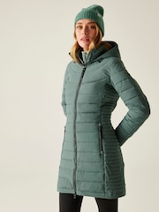 Verde - Regatta Andria Heavyweight Coat - Imagem 1 de 9