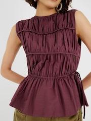 Blusa com cordões e camadas River Island - Imagem 4 de 4