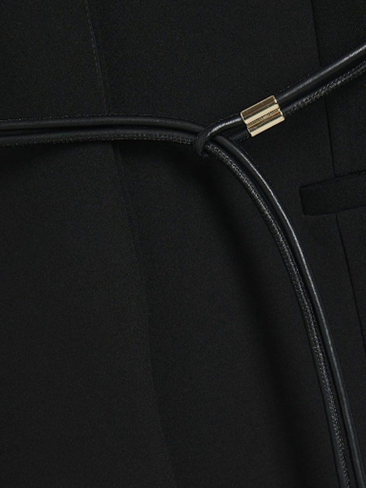 River Island Black Belted Blazer - Image 6 of 6 River Island Black Belted Blazer - Image 6 of 6
