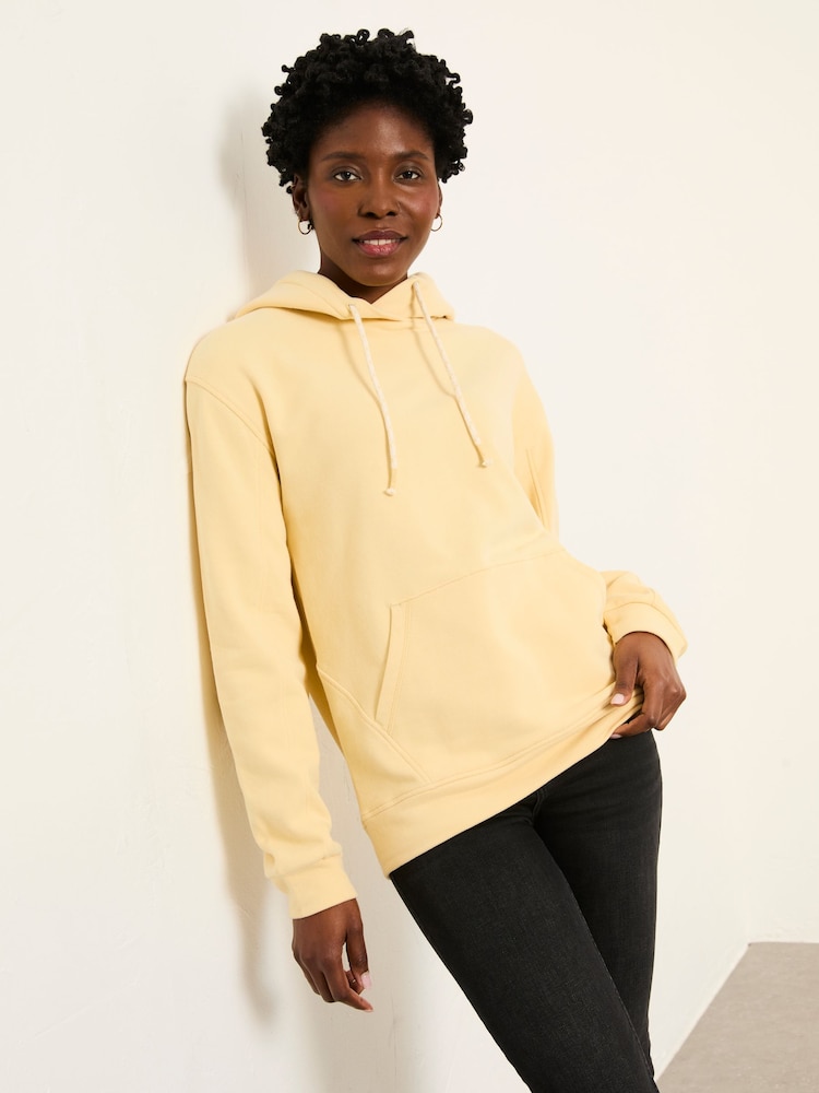 FatFace Freya Yellow Overhead Hoodie - Image 1 of 4 FatFace Freya Yellow Overhead Hoodie - Image 1 of 4