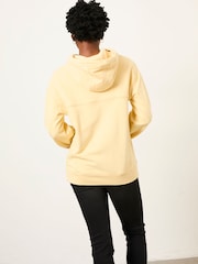 FatFace Freya Yellow Overhead Hoodie - Image 2 of 4