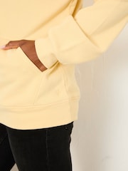 FatFace Freya Yellow Overhead Hoodie - Image 3 of 4