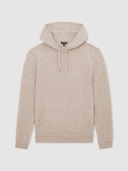 Reiss Oatmeal Ruler Hoodie - Image 2 of 6