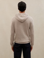 Reiss Oatmeal Ruler Hoodie - Image 5 of 6