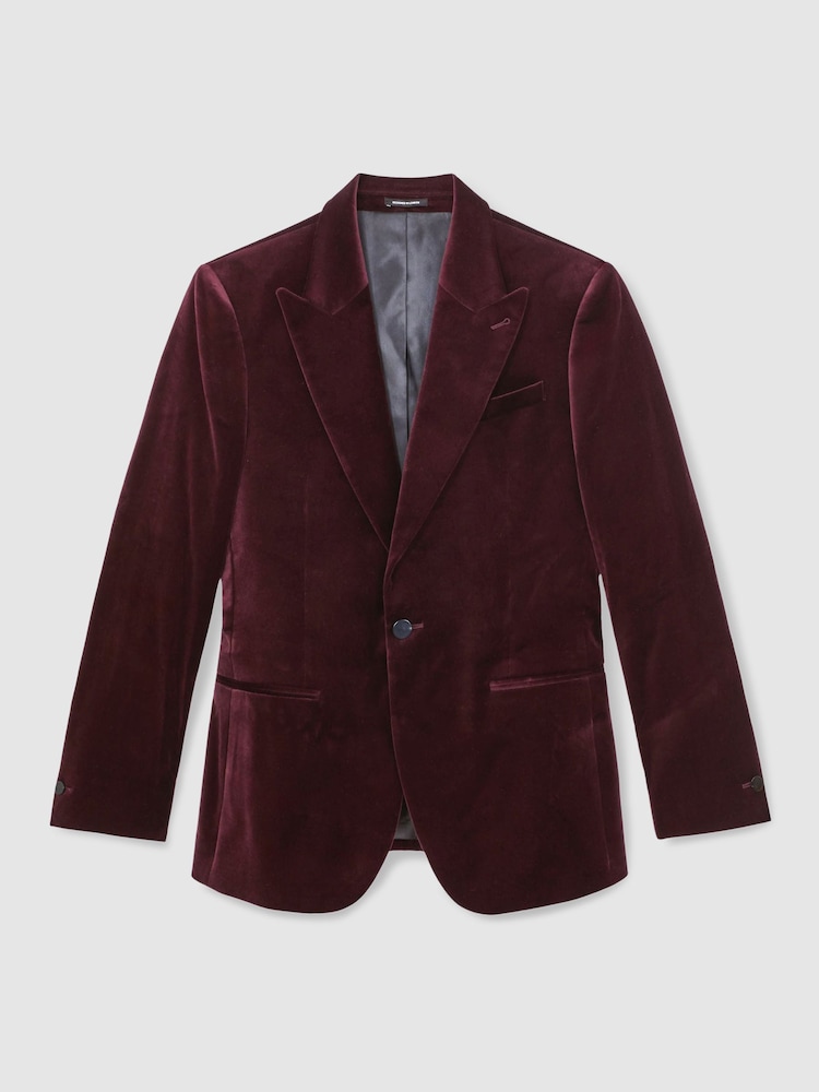 Reiss Bordeaux Apsara Jacket - Image 2 of 9
