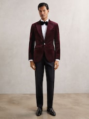 Reiss Bordeaux Apsara Jacket - Image 4 of 9