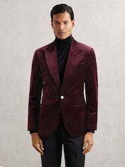 Reiss Bordeaux Apsara Jacket - Image 5 of 9