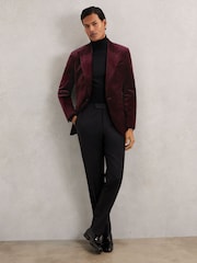 Reiss Bordeaux Apsara Jacket - Image 7 of 9