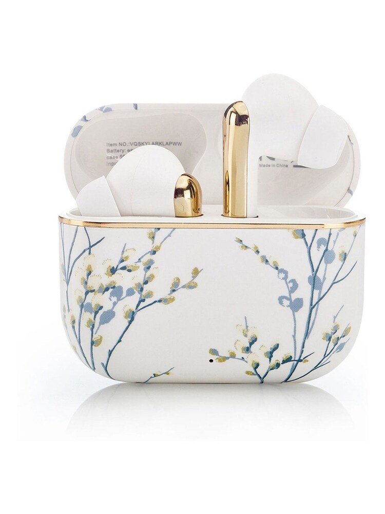 Laura Ashley Pussy Willow White Pussy Skylark Wireless Earbuds - Image 6 of 6 Laura Ashley Pussy Willow White Pussy Skylark Wireless Earbuds - Image 6 of 6