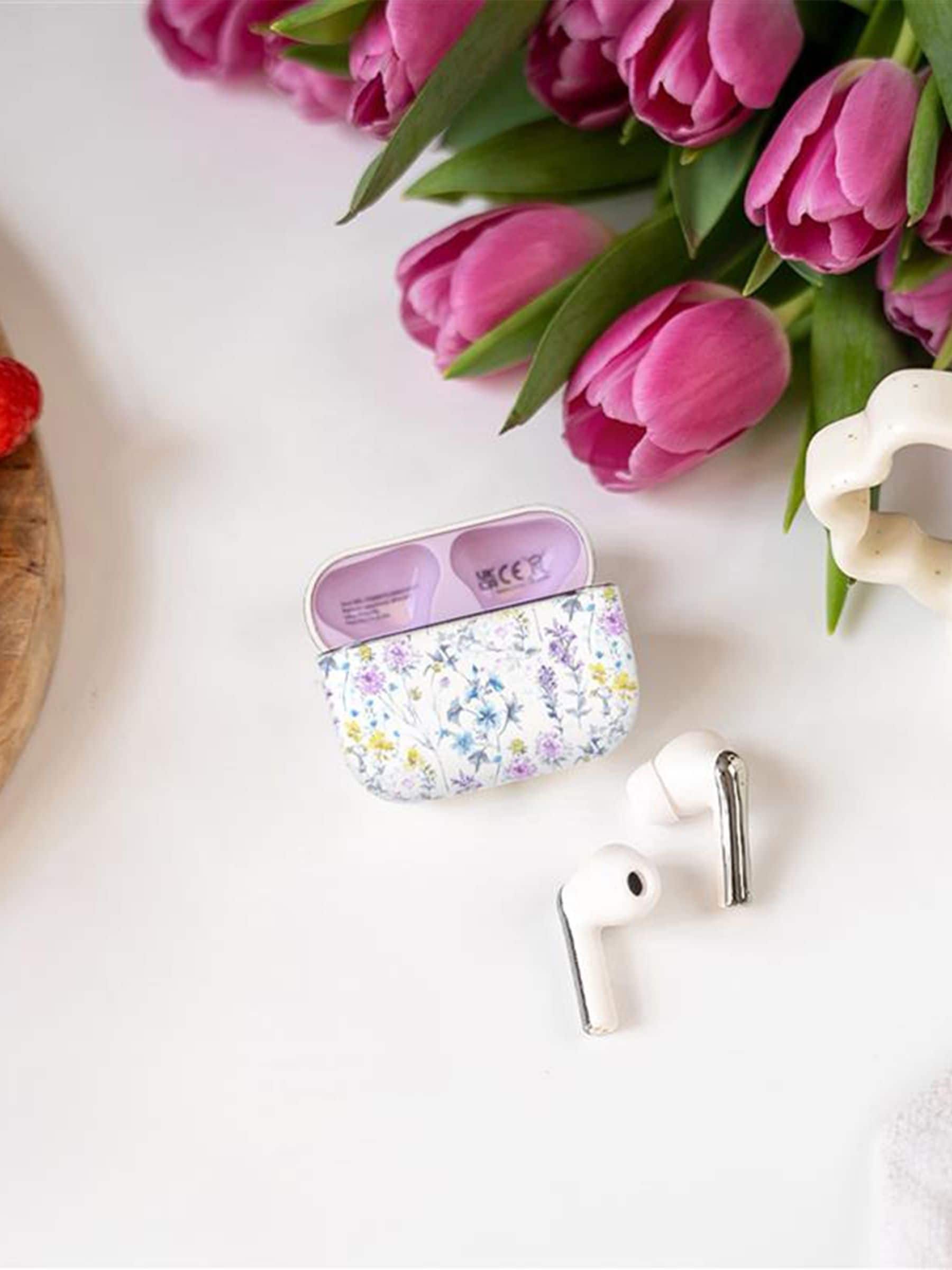 View Quest Laura Ashley Skylark Wireless Bluetooth Earbuds Wild Meadow - Image 3