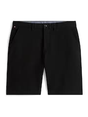Tommy Hilfiger Black Relaxed Fit 1985 Harlem Chino Shorts - Image 5 of 5