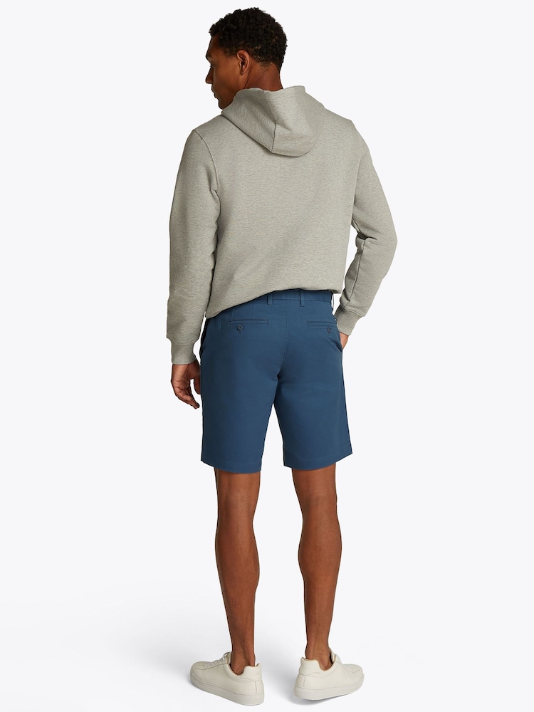 Tommy Hilfiger Blue Relaxed Fit 1985 Harlem Chino Shorts - Image 2 of 6