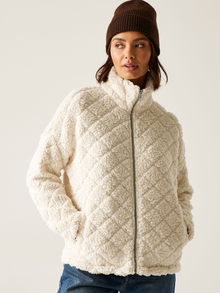Regatta Cream Alaiya Fluffy Fleece - Image 2 of 8 Regatta Cream Alaiya Fluffy Fleece - Image 2 of 8