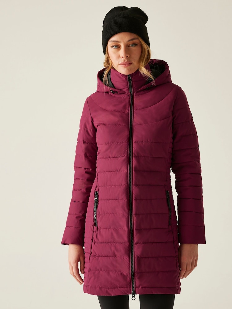 Vermelho - Regatta Andria Heavyweight Coat - Imagem 1 de 9