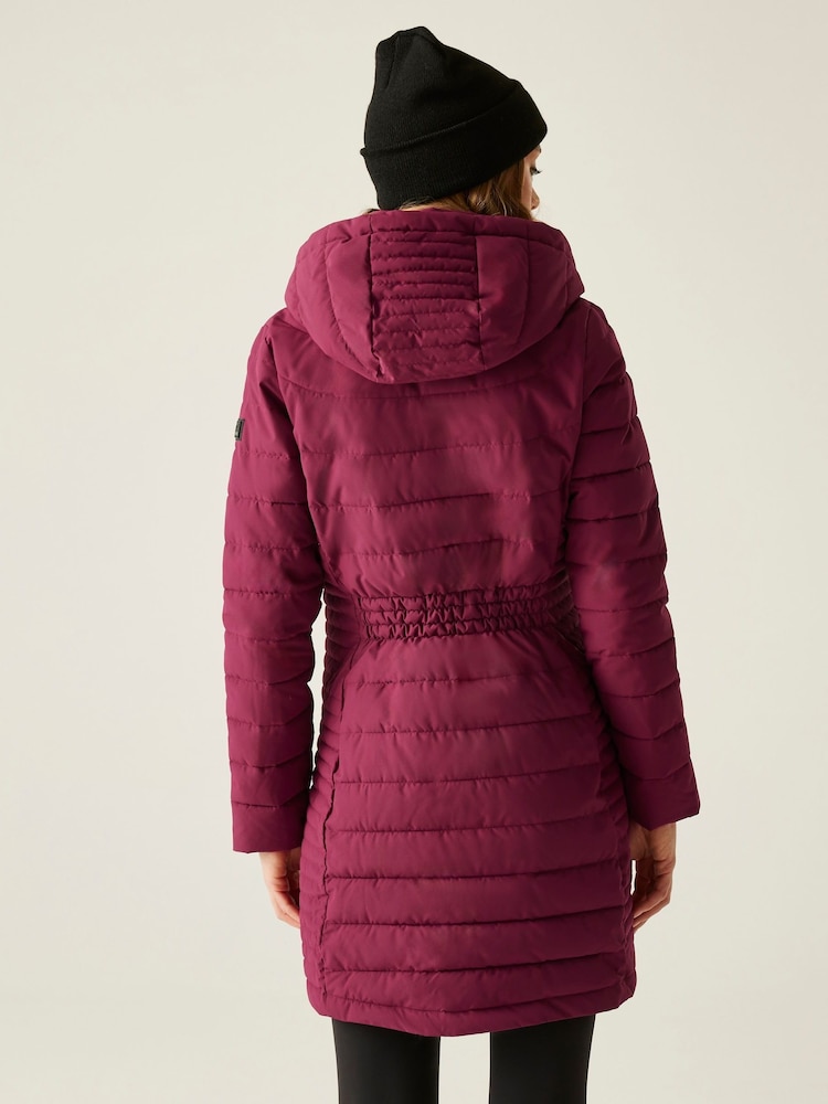 Vermelho - Regatta Andria Heavyweight Coat - Imagem 2 de 9