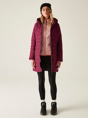 Vermelho - Regatta Andria Heavyweight Coat - Imagem 3 de 9