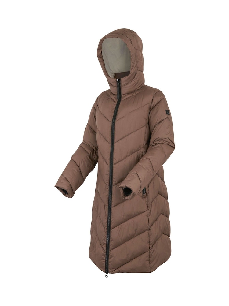 Regatta Brown Anita Heavyweight Coat - Image 9 of 9 Regatta Brown Anita Heavyweight Coat - Image 9 of 9