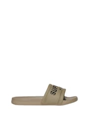 Superdry Nude City Luxe Pool Sliders - Image 1 of 4