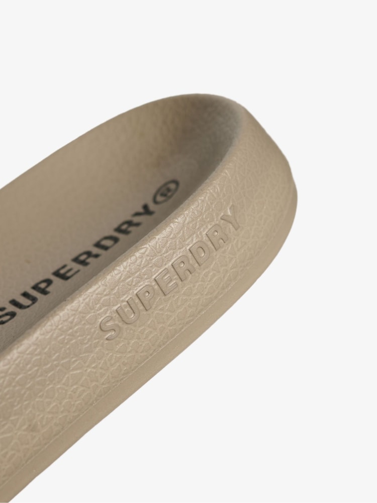 Superdry Nude City Luxe Pool Sliders - Image 4 of 4