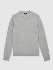 Reiss Soft Grey Melange Monarch Jumper - Image 2 of 6