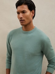 Reiss Teal Green Monarch Jumper - Image 1 of 6