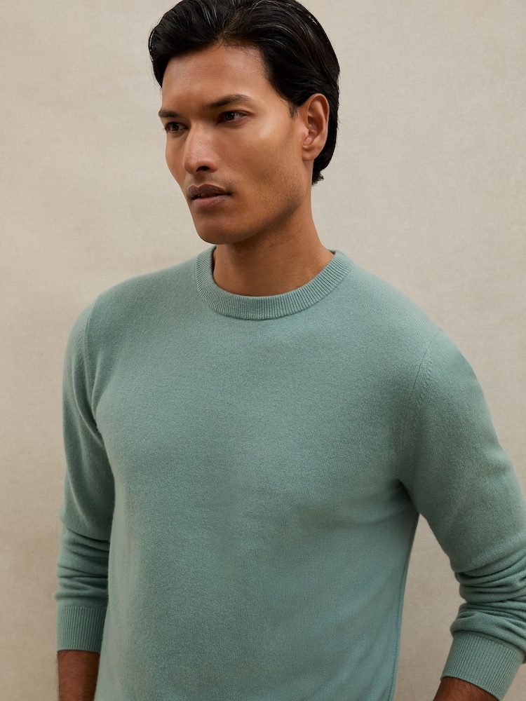 Reiss Teal Green Monarch Jumper - Image 1 of 6