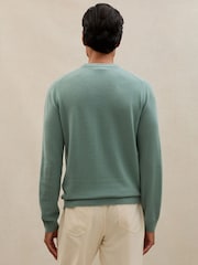 Reiss Teal Green Monarch Jumper - Image 5 of 6