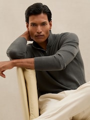 Reiss Fern Green Royal Jumper - Image 3 of 7