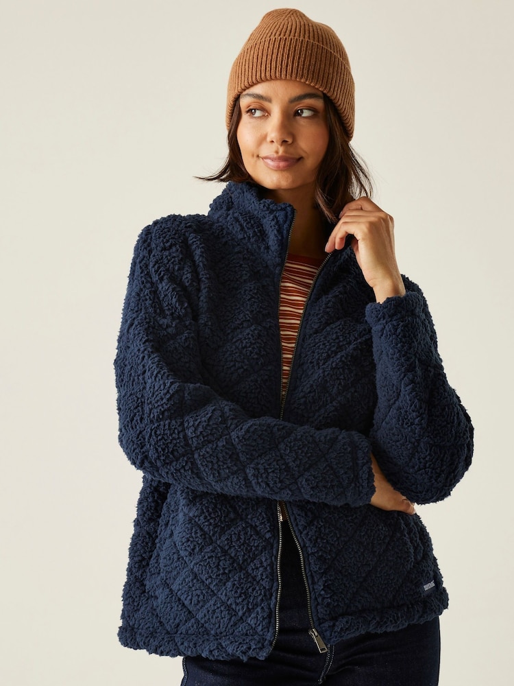 Regatta Blue Alaiya Fluffy Fleece - Image 1 of 8 Regatta Blue Alaiya Fluffy Fleece - Image 1 of 8