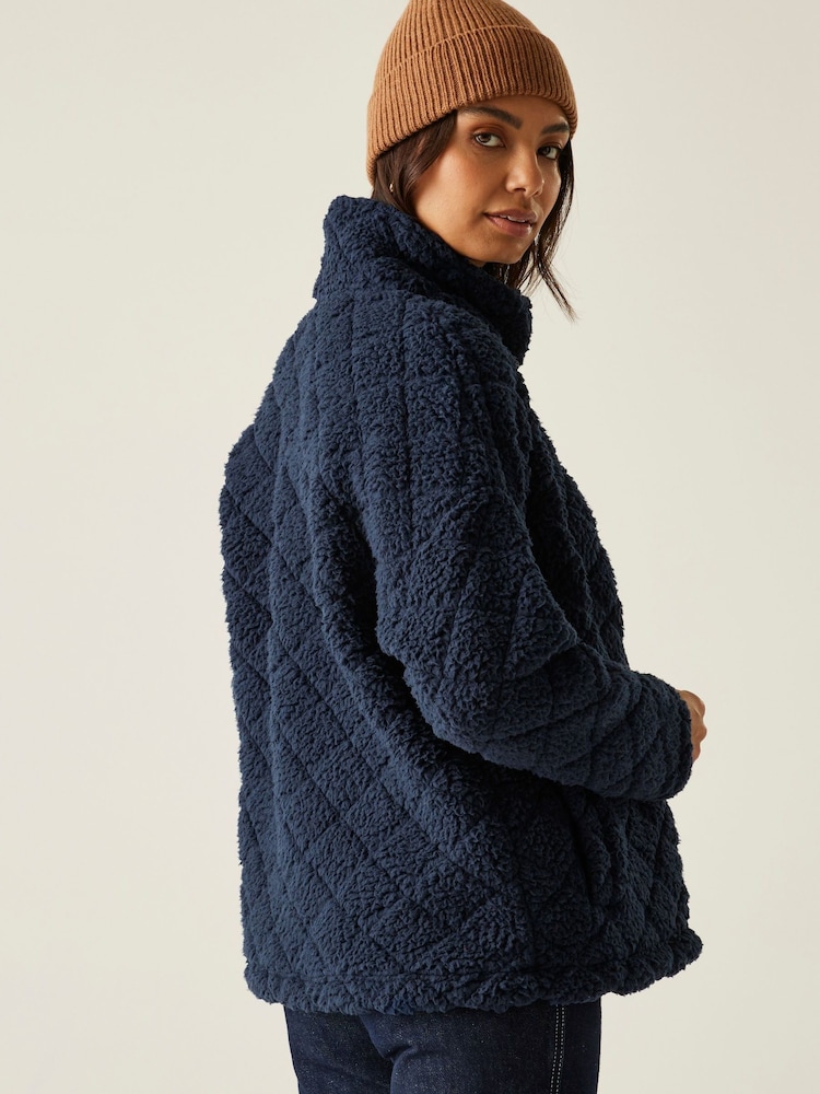 Regatta Blue Alaiya Fluffy Fleece - Image 2 of 8 Regatta Blue Alaiya Fluffy Fleece - Image 2 of 8