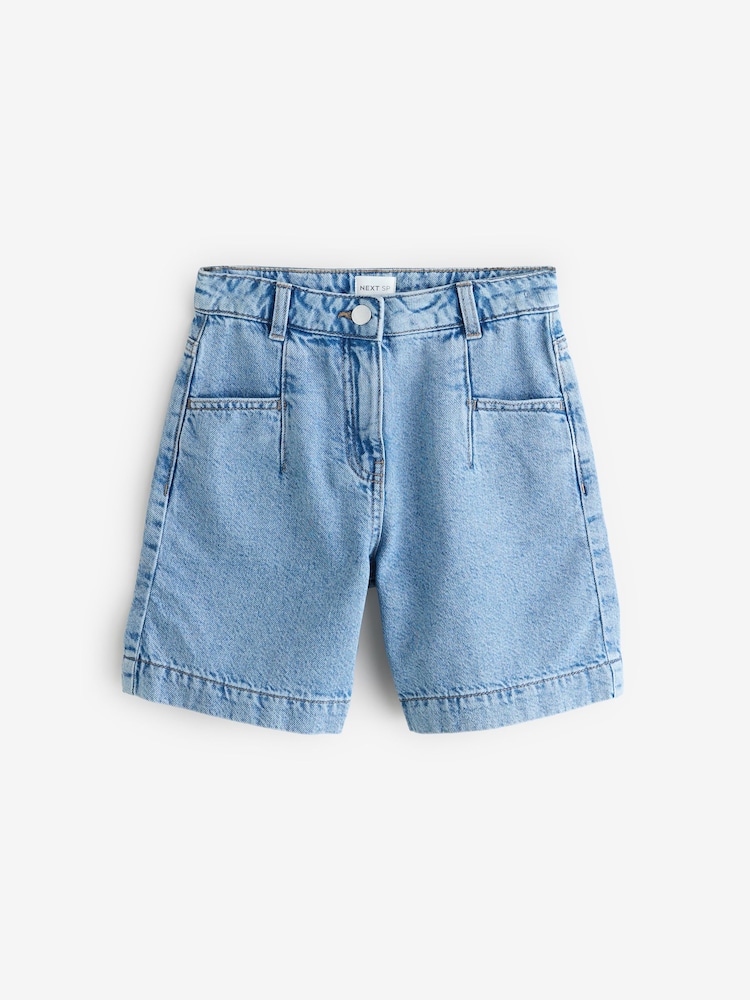 Mid Blue Bermuda Denim Shorts - Image 1 of 1