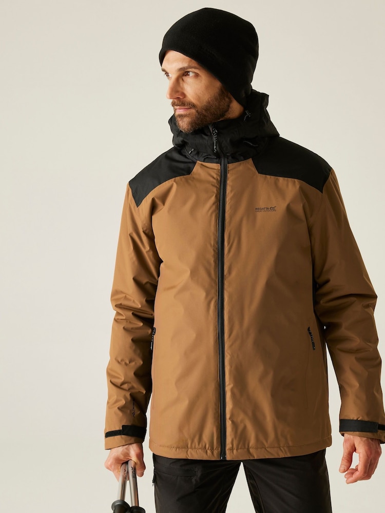 Regatta Brown Thornridge Midweight Waterproof Jacket - Image 1 of 9 Regatta Brown Thornridge Midweight Waterproof Jacket - Image 1 of 9
